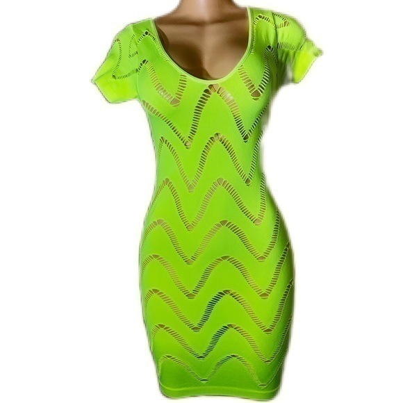 Cut-Out bodycon mini dress